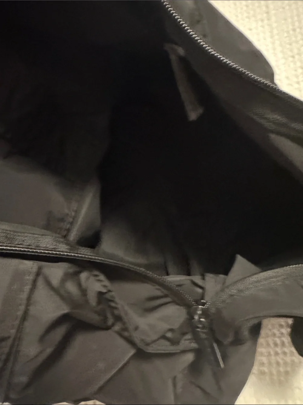 Adidas by Stella McCartney Black Nylon Duffel Tote Bag